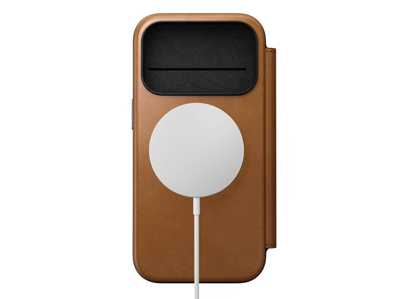 Nomad - Modern Leather Folio - iPhone 17 Pro | English Tan-C |  Leather