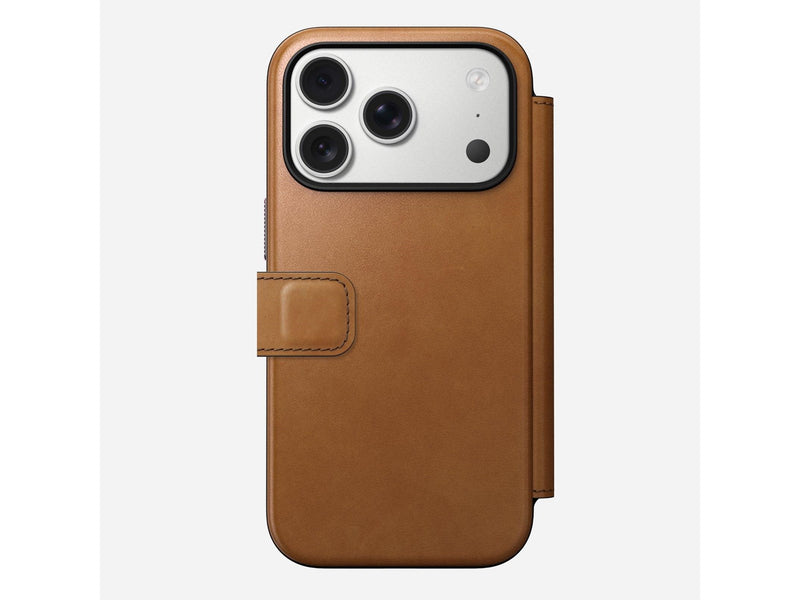 Nomad - Modern Leather Folio - iPhone 17 Pro | English Tan-C |  Leather