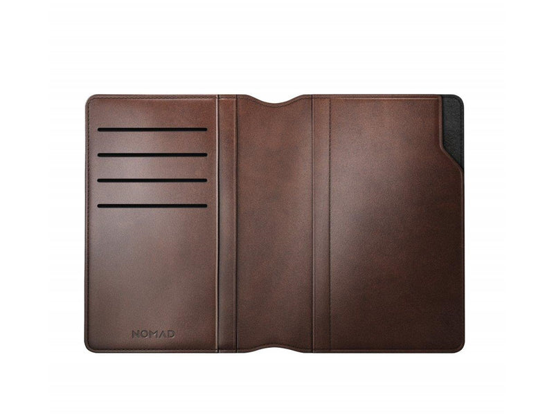 Nomad - Passport Wallet - Rustic Brown | Horween - Portemonnaie