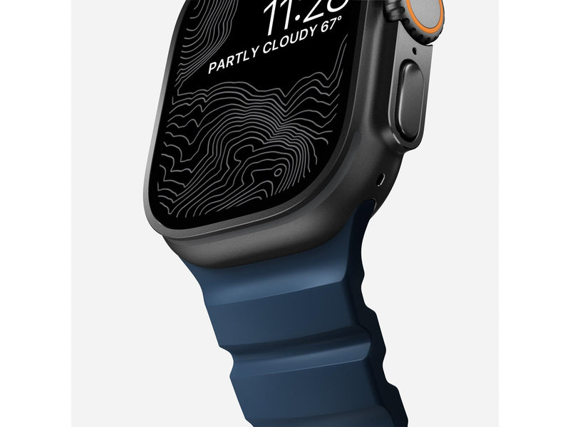 Nomad Rocky Point Band - 45mm | Atlantic| Black Hardware