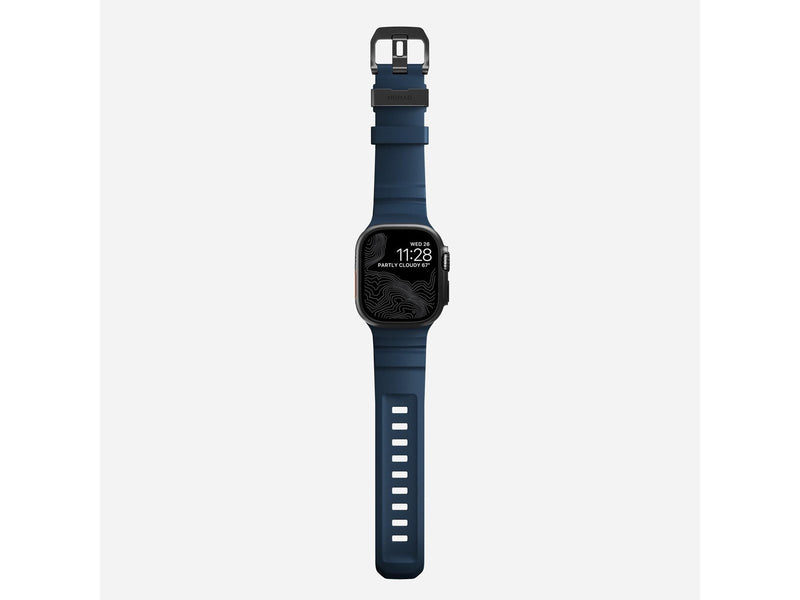 Nomad Rocky Point Band - 45mm | Atlantic| Black Hardware