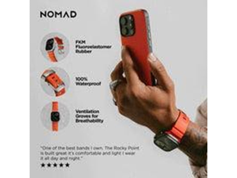 Nomad Rocky Point Band - 45mm | Magma | Natural Hardware LTD EDI