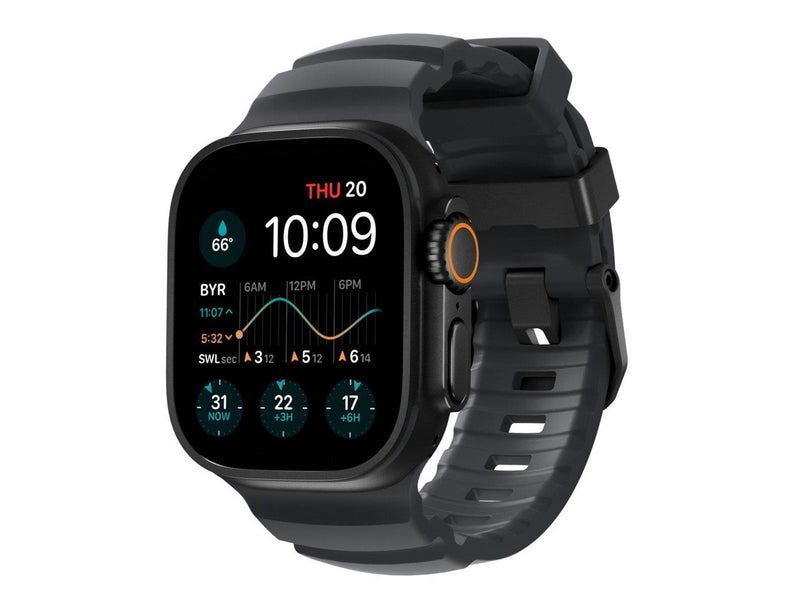 Nomad Rocky Point Band - 45mm | Storm| Black Hardware