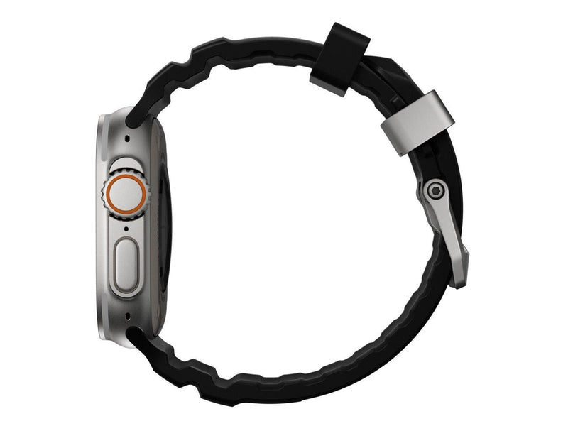 Nomad Rocky Point Band - 46mm/49mm | Carbon Black | Natural Hardware