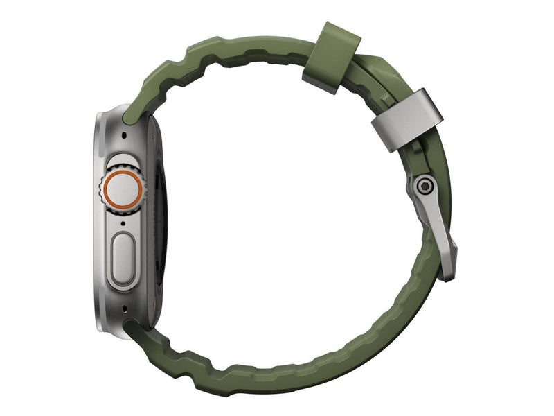 Nomad Rocky Point Band - 46mm/49mm | Forest | Natural Hardware