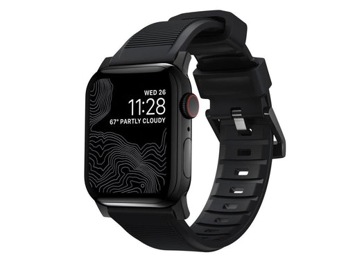 Nomad - Rugged Band - 44mm/42mm | Black Hardware | FKM | V2