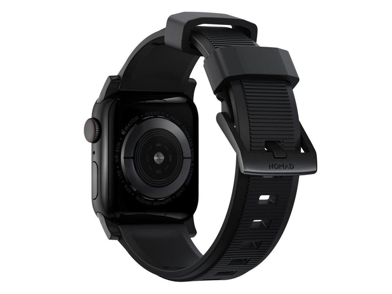 Nomad - Rugged Band - 44mm/42mm | Black Hardware | FKM | V2