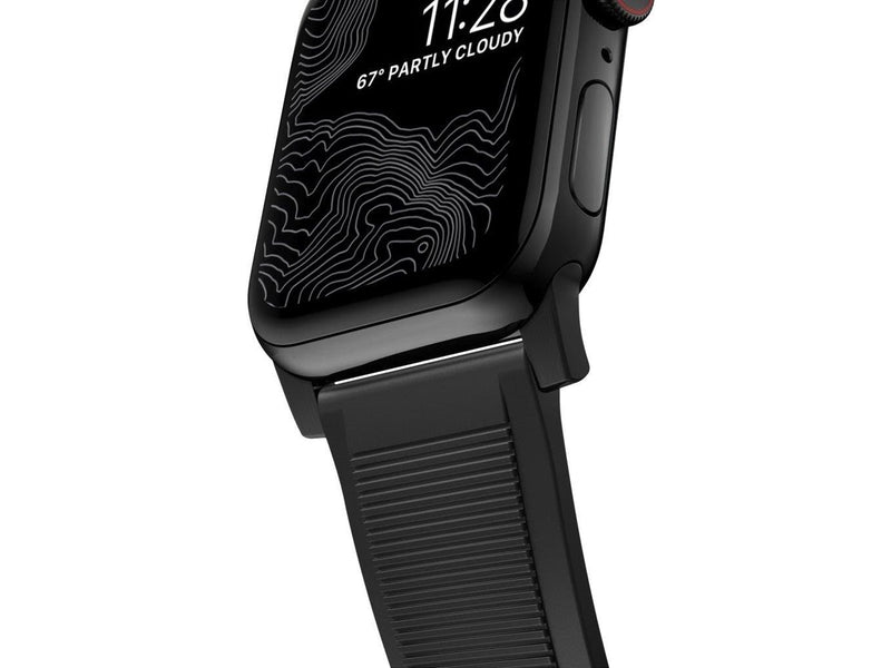 Nomad - Rugged Band - 44mm/42mm | Black Hardware | FKM | V2