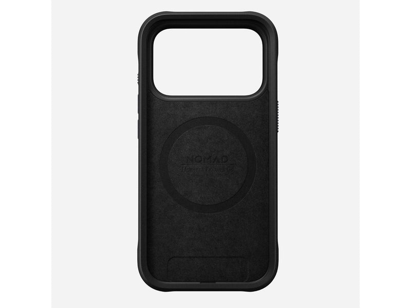 Nomad - Rugged Leather Case - iPhone 17 Pro | Black | Horween