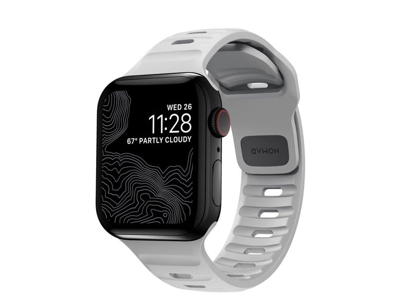 Nomad - Sport Band - 44mm/42mm | M/L | Lunar Gray | FKM | V2