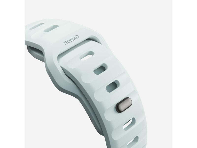 Nomad Sport Strap Ice Blue Glow - Apple Watch 42mm/41mm/40mm/38mm