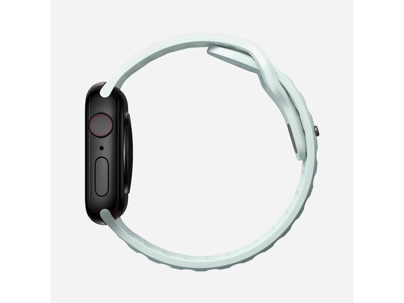 Nomad Sport Strap Ice Blue Glow - Apple Watch 42mm/41mm/40mm/38mm