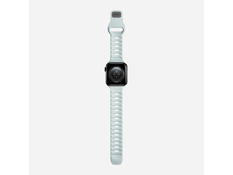 Nomad Sport Strap Ice Blue Glow - Apple Watch 42mm/41mm/40mm/38mm
