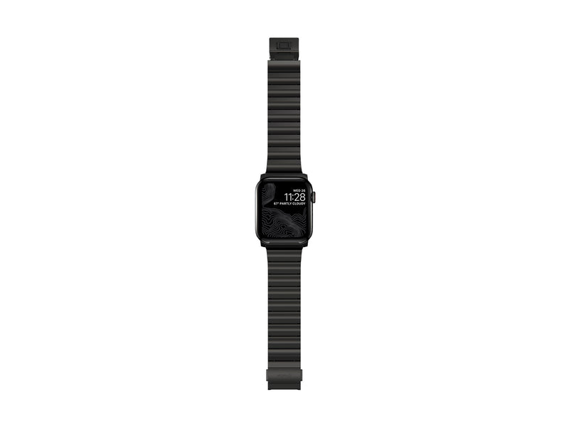 Nomad Strap Stainless Steel Graphite Black V2 42/44/45/49 mm