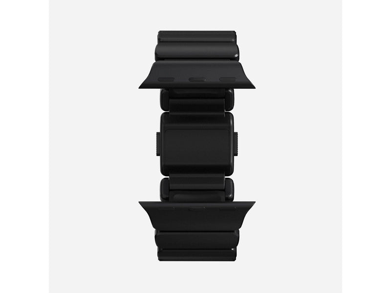 Nomad Stratos Band - 49mm | Black Titanium | Black FKM