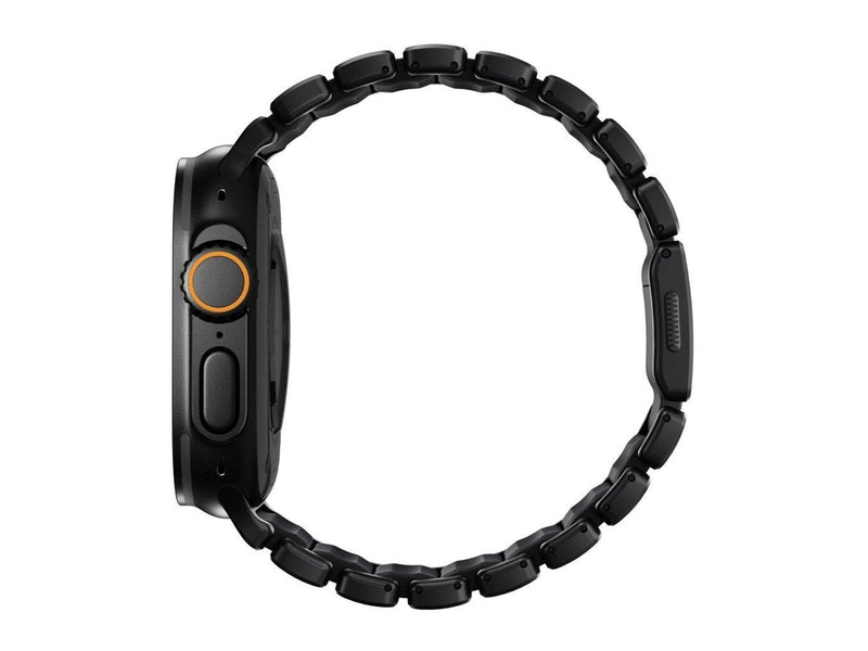Nomad Stratos Band - 49mm | Black Titanium | Black FKM