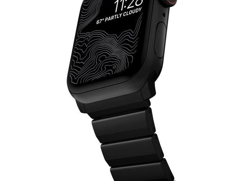 Nomad Titanium Band - 46mm/49mm | Black Hardware | V2