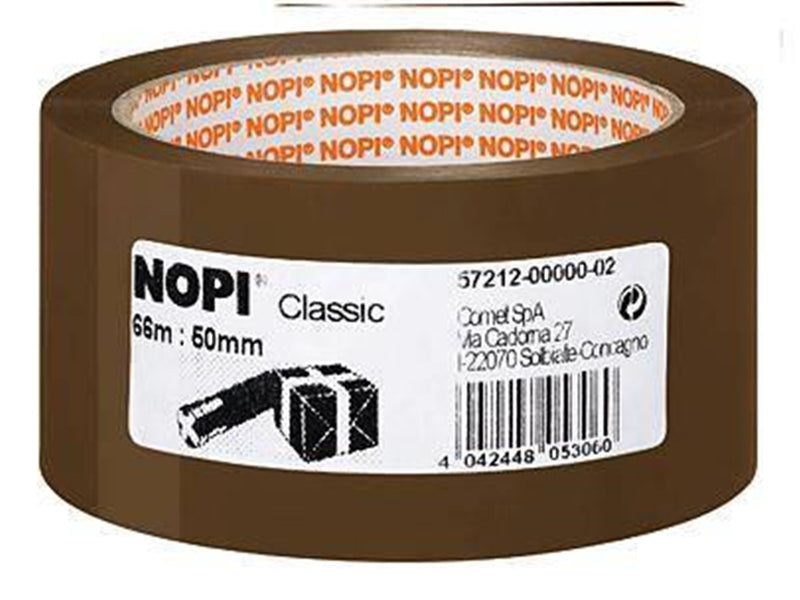Nopi Packaging Classic Tape Brown 66 mm : 50 mm