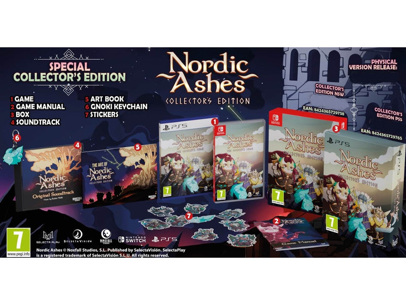 Nordic Ashes: The Complete Saga (Collector's Edition) - Nintendo Switch - Abenteuer - PEGI 12