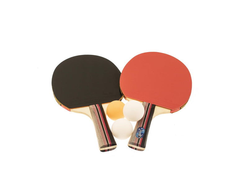 Nordic Games Table tennis paddle set of 2 rackets and 3 balls