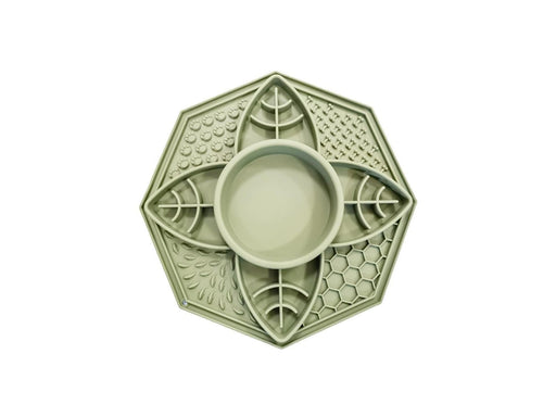 Nordic Paws - Lickmat 2in1 - Green - 28x26.5cm