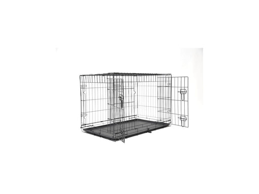 Nordic Paws - Wire cage black - L - 92 x 57 x 64 cm