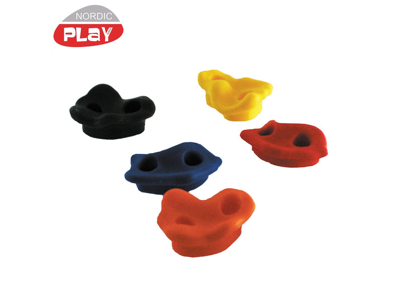 Nordic Play Climbing grips 5 pcs. incl. screws plastic