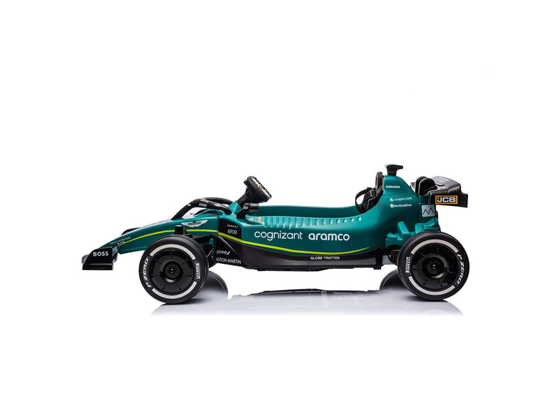 Nordic Play Elbil Formel 1 Aston Martin 4 x 12 motor EVA hjul
