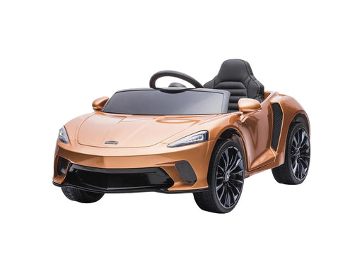 Nordic Play Electric car McLaren GT 12V7AH EVA tyres leather seat BT spray-painted copper Speed