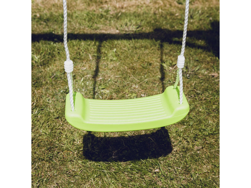 Nordic Play Swing seat w/ rope lime