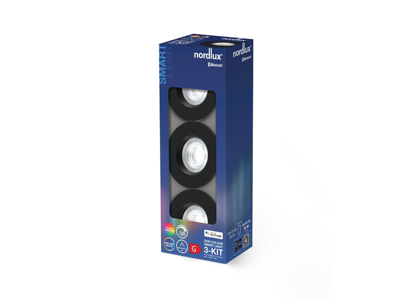 Nordlux Don Smart Schwarz
