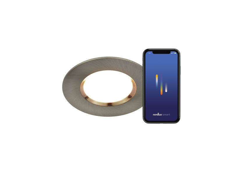 Nordlux Dorado Smart Einbaustrahler Geberstet Nickel