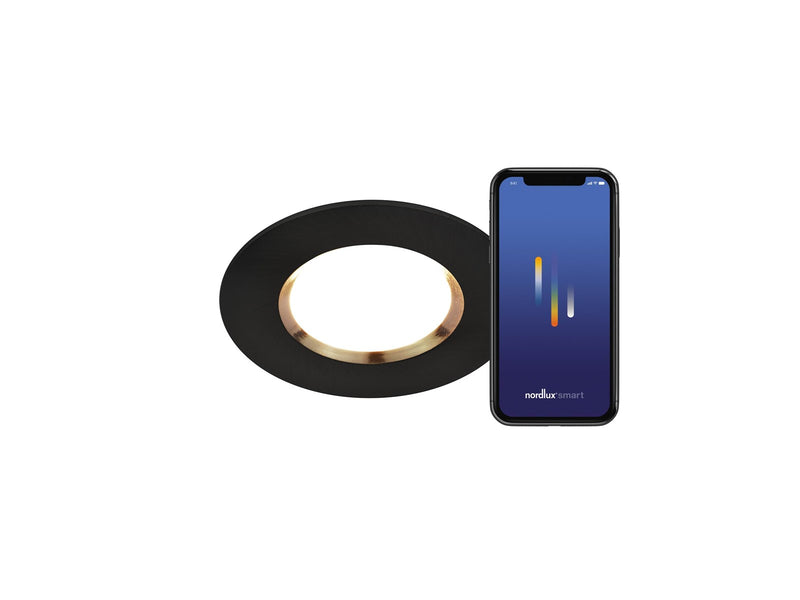 Nordlux Dorado Smart Einbaustrahler Schwarz