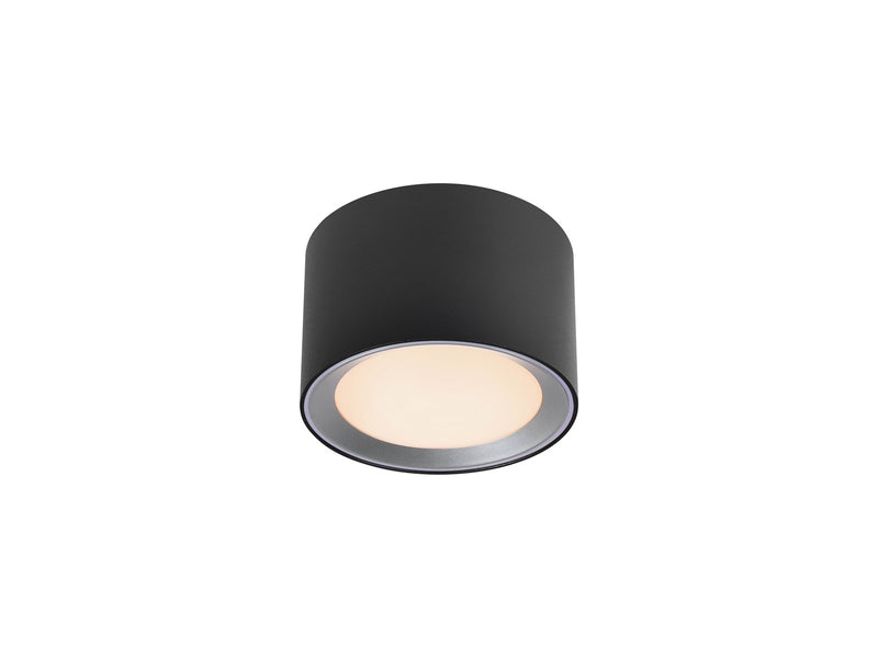 Nordlux Landon Smart Deckenleuchte Schwarz