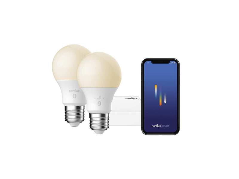 Nordlux Smart 2Xe27 + Eu Bridge Bridge Weiss