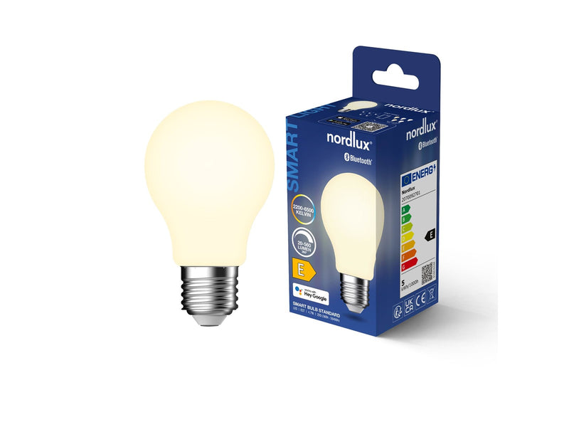 Nordlux Smart E27 A60 Leuchtmittel Opal Weiss