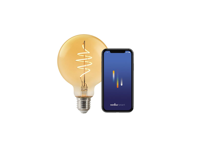 Nordlux Smart E27 G95 Deco Leuchtmittel Bernstein