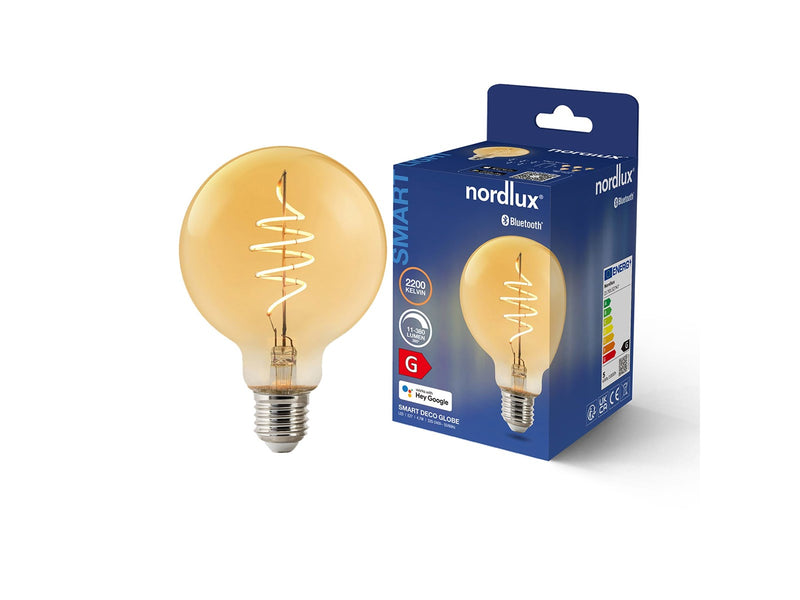 Nordlux Smart E27 G95 Deco Leuchtmittel Bernstein