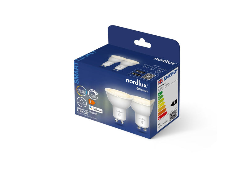 Nordlux Smart GU10 2-Kit Leuchtmittel Opal Weiss