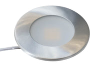 Nordtronic Alina cabinet lighting 350ma 2.2w 2700k 200lm brushed alu ru