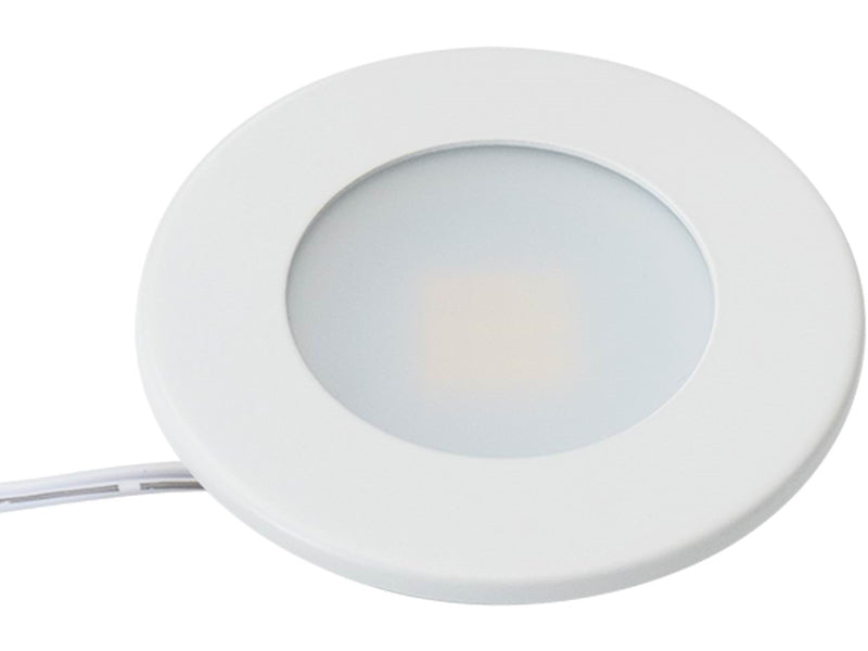 Nordtronic Alina cabinet lighting 350ma 2.2w 3000k 210lm matt white rou