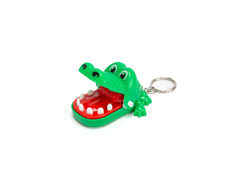 Noris Mini biting Crocodile