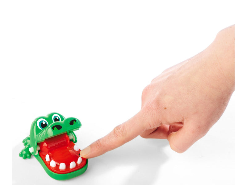 Noris Mini biting Crocodile