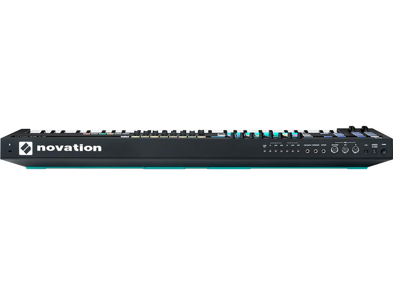 Novation 61SLMK3 - 61-key MIDI and CV-equipped keyboard controller with 8-track sequencer