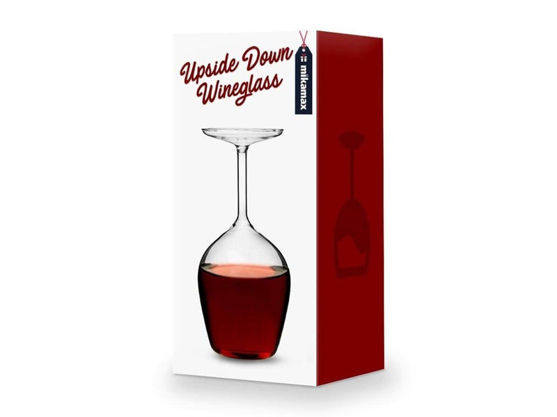Novelty Upside Down Wineglass