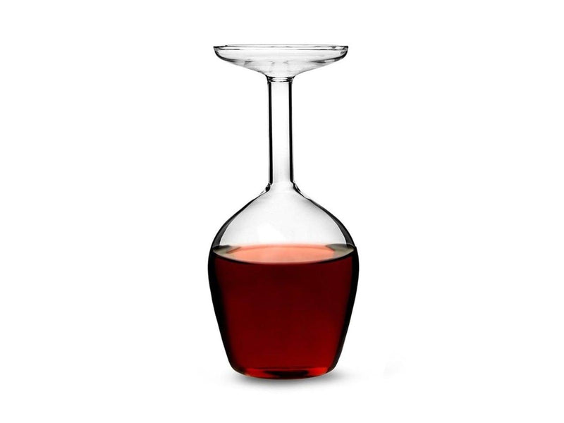 Novelty Upside Down Wineglass