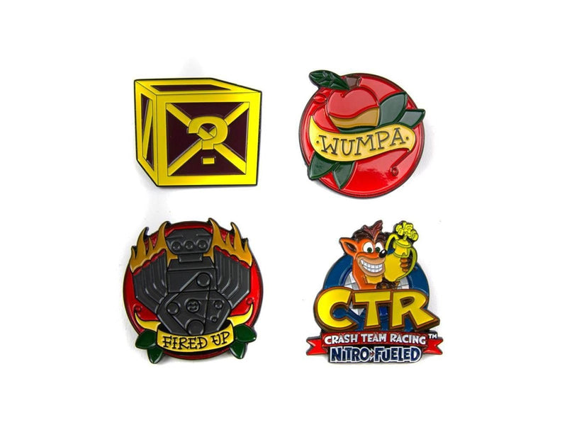 Numskull - Crash Team Racing Nitro-Fueled Toolbox Pin Badge Set - Pin / Button