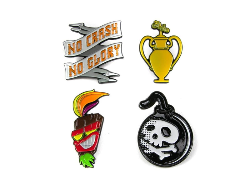 Numskull - Crash Team Racing Nitro-Fueled Toolbox Pin Badge Set - Pin / Button