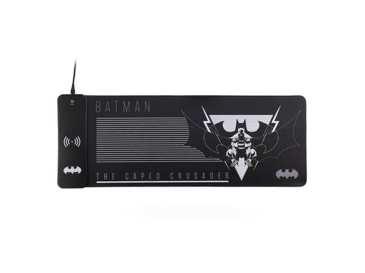 Numskull DC Comics Batman XL RGB Gaming Mat with 15W Wireless Charger