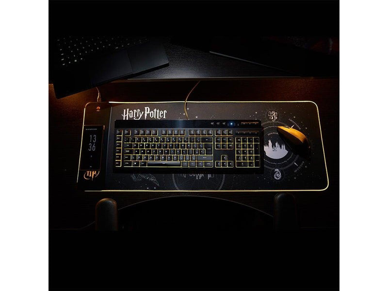 Numskull Harry Potter XL RGB Gaming Mat with 15W Wireless Charger